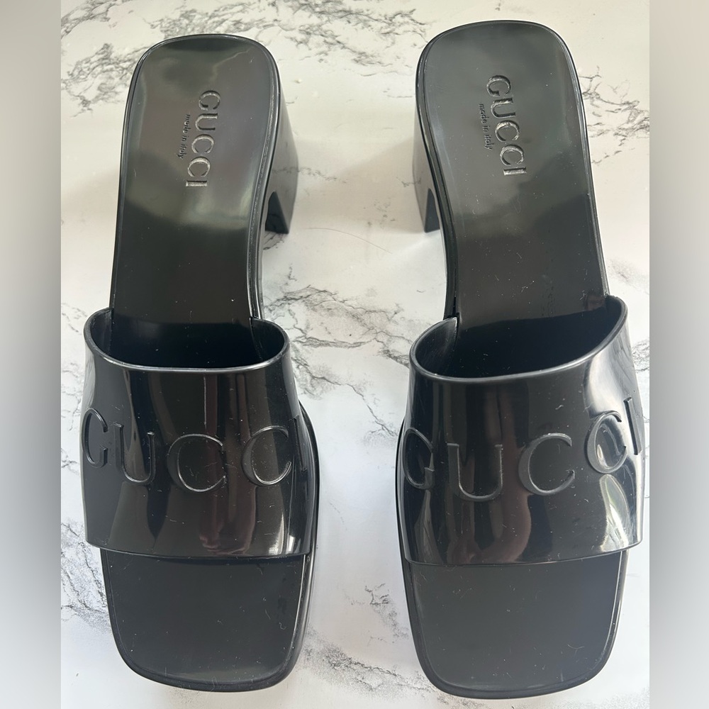 Gucci Sandals Rubber Slides